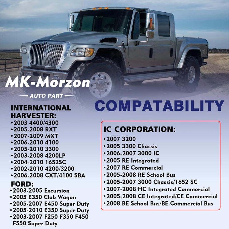 MK-Morzon Turbocharger Mounting Kit with Gaskets O-Rings and Bolts Compatible with 6.0L Powerstroke Diesel 2003-2010 Ford,2002-2010 International Trucks Replaces# 904-234, 3C3Z-9T514-AG, 3C3Z-9T514-AD - Image 3